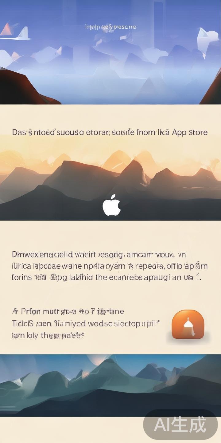 苹果用户优先考虑从App&nbsp;Store进行下载安装，