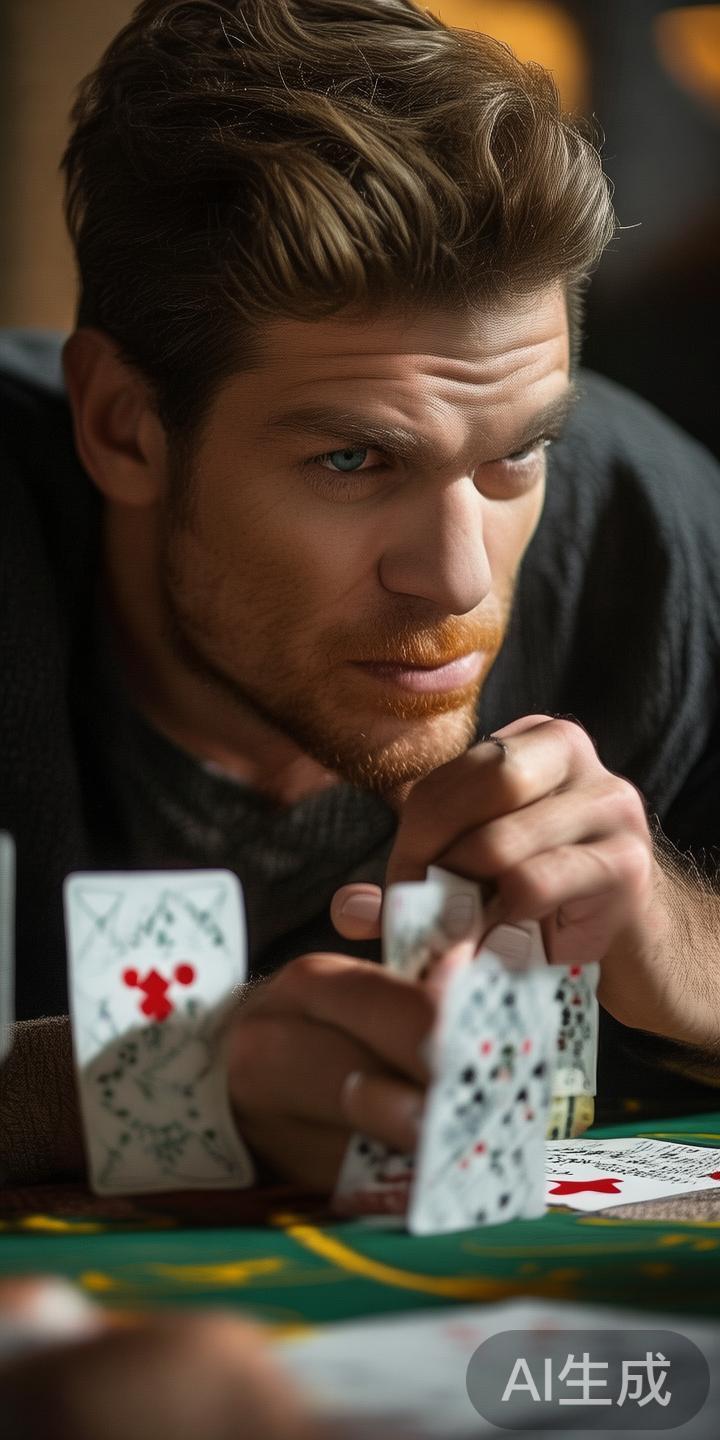 在棋牌战斗中，心理战同样不可忽视。适当的虚张声势或